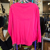 MARUSHKA Pink Starfish V Neck Pullover 2XL
