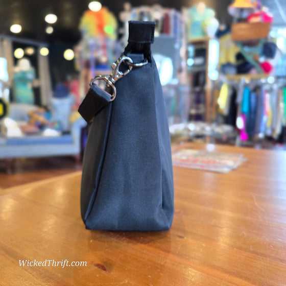 VTG ESPRIT Black/Bronze REVERSIBLE Handbag - PopRock Vintage. The cool quotes t-shirt store.