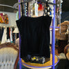 ISABELLA BIRD Black Velvet Tank 36C